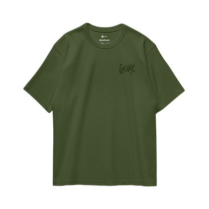 Sign Oversize Tees - Army Green