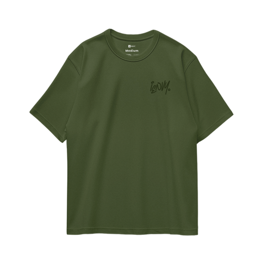Sign Oversize Tees - Army Green