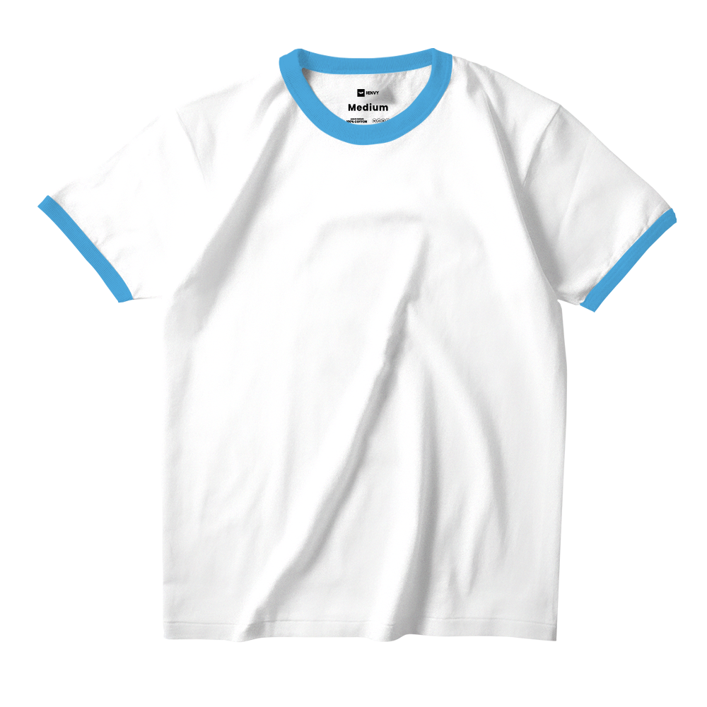 Ring Tees - White ring Turqish