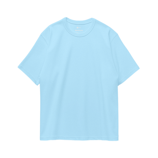 Basic Oversize Tees - Baby Blue