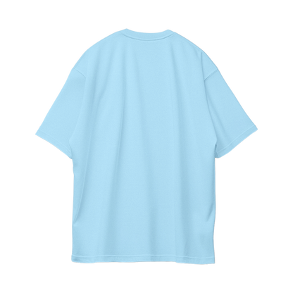 Basic Oversize Tees - Baby Blue