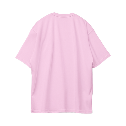 Basic Oversize Tees - Baby Pink