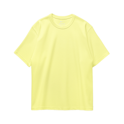 Basic Oversize Tees - Baby Yellow