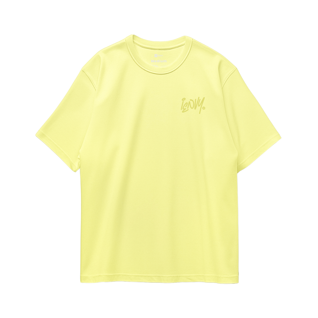 Sign Oversize Tees - Baby Yellow