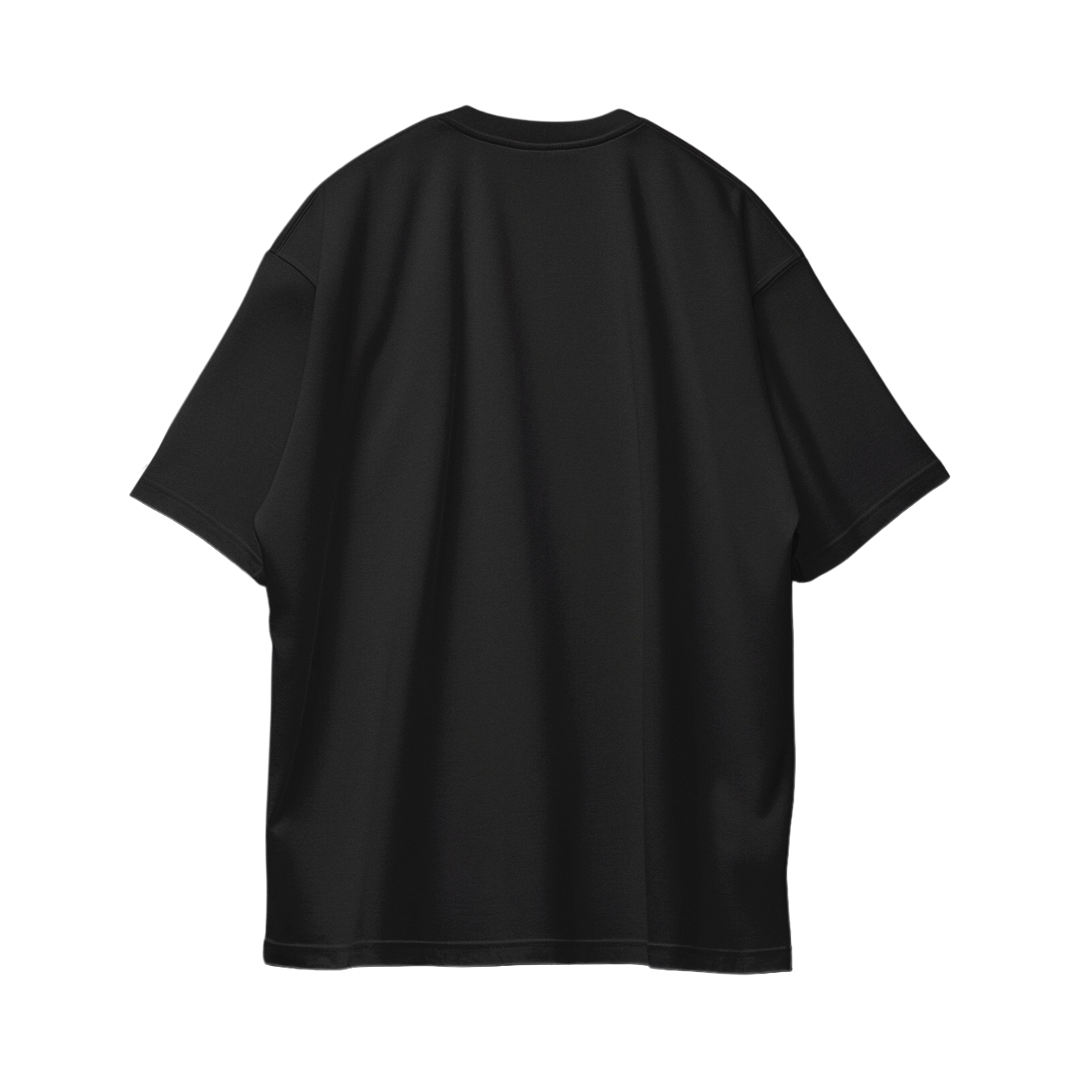 Basic Oversize Tees - Black