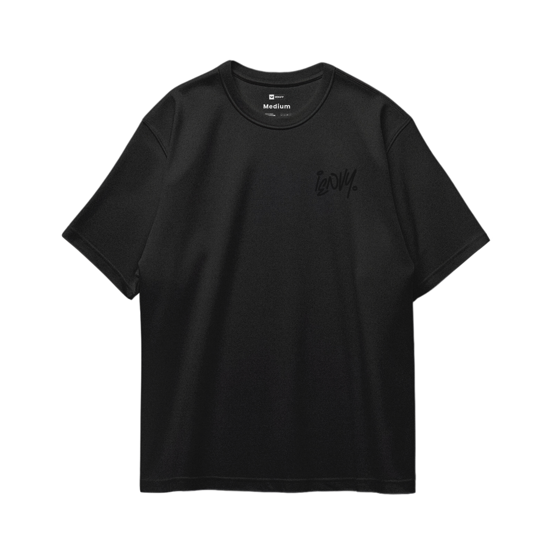 Sign Oversize Tees - Black