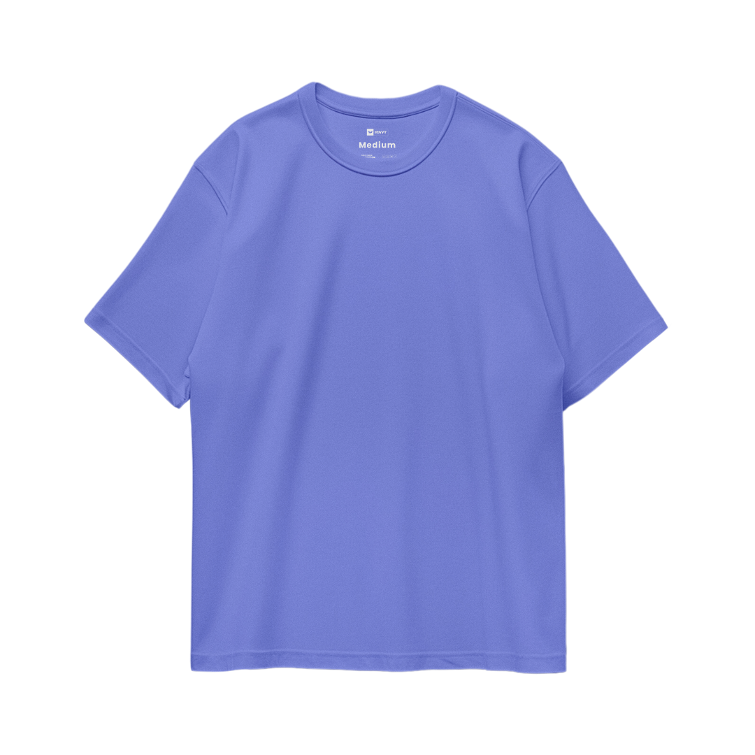Basic Oversize Tees - Deep Blue