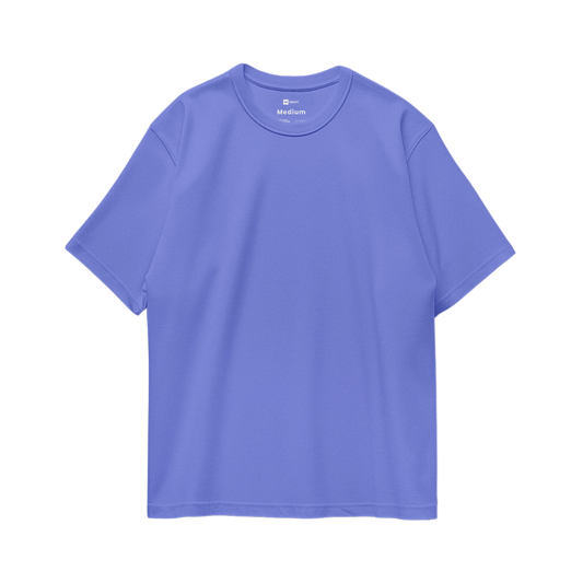 Basic Oversize Tees - Deep Blue