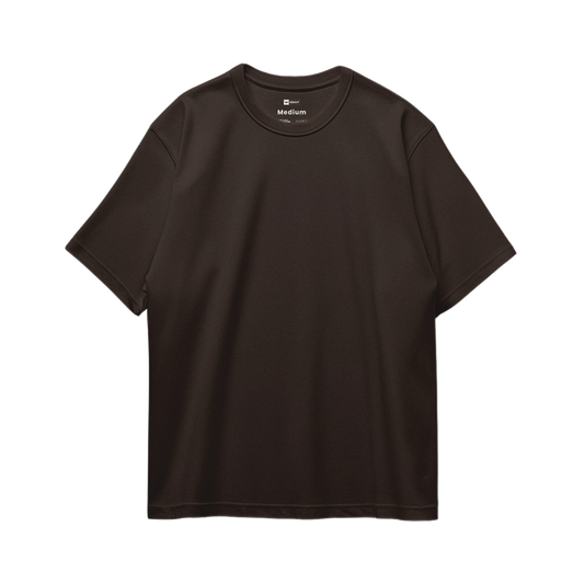Basic Oversize Tees - Dark Brown