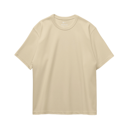 Basic Oversize Tees - Cream