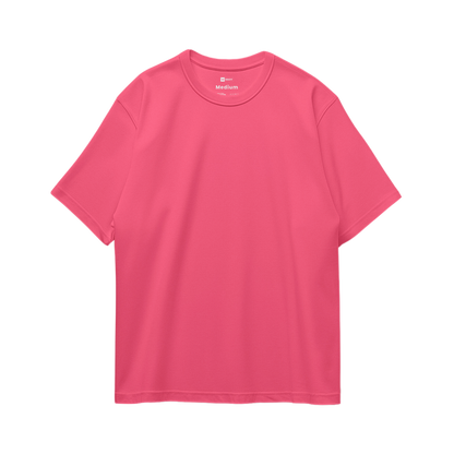 Basic Oversize Tees - Coral