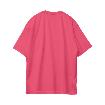 Basic Oversize Tees - Coral