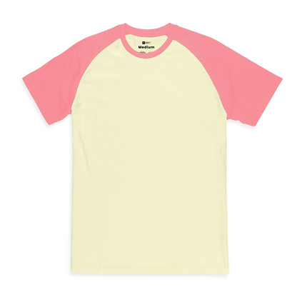 Reglan Tees - Cream Baby Pink