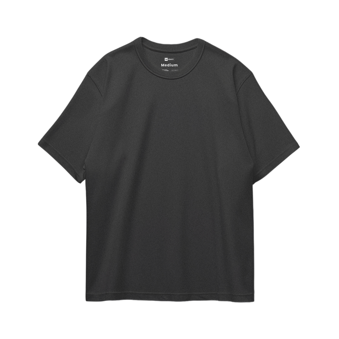 Basic Oversize Tees - Dark Grey