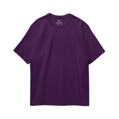 Basic Oversize Tees - Purple