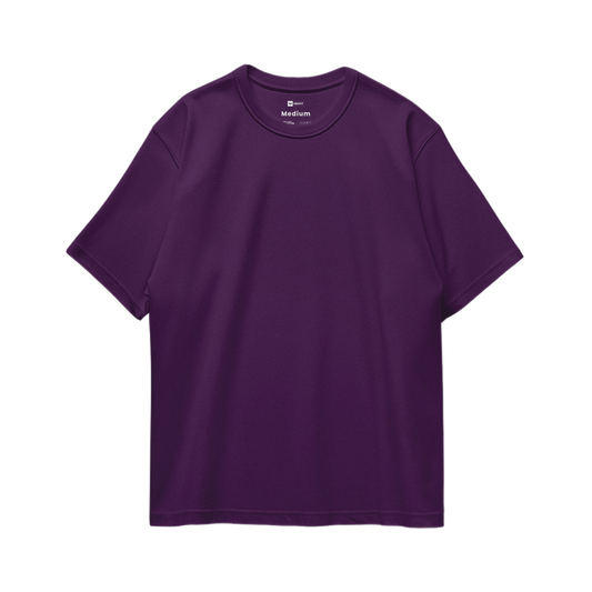 Basic Oversize Tees - Purple