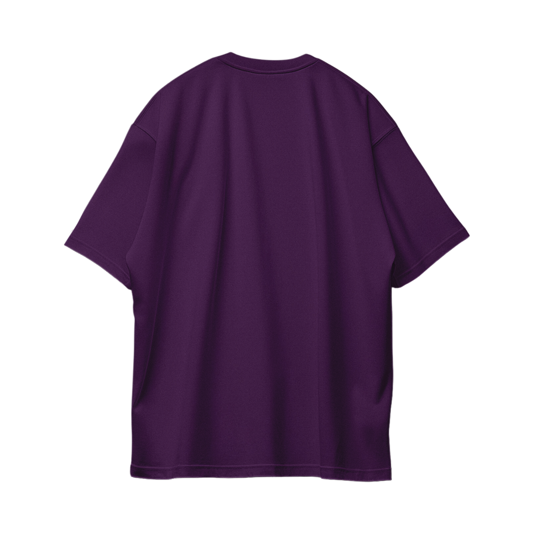 Basic Oversize Tees - Purple