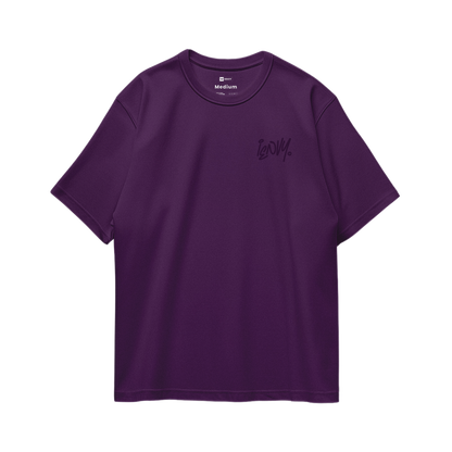 Sign Oversize Tees - Purple