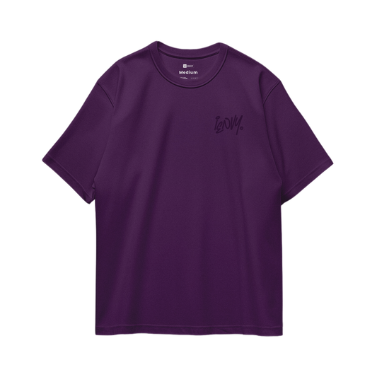 Sign Oversize Tees - Purple