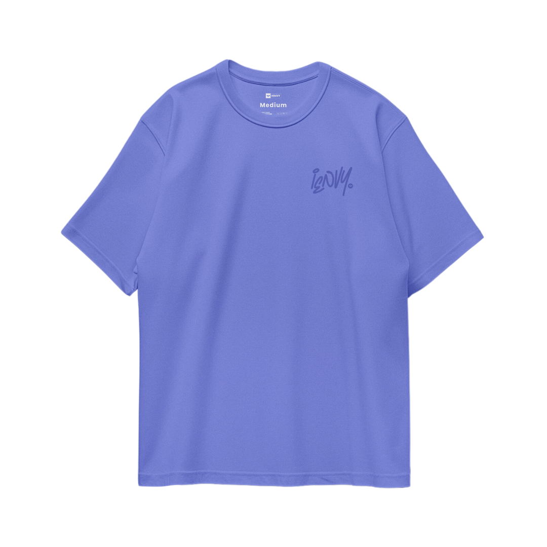 Sign Oversize Tees - Deep Blue