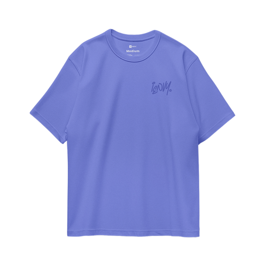 Sign Oversize Tees - Deep Blue