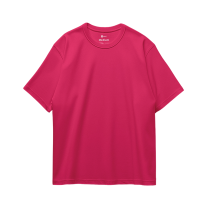 Basic Oversize Tees - Pink Fanta