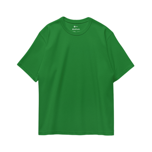 Basic Oversize Tees - Green