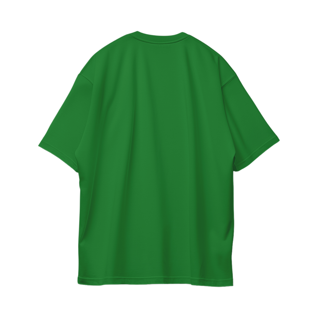 Basic Oversize Tees - Green