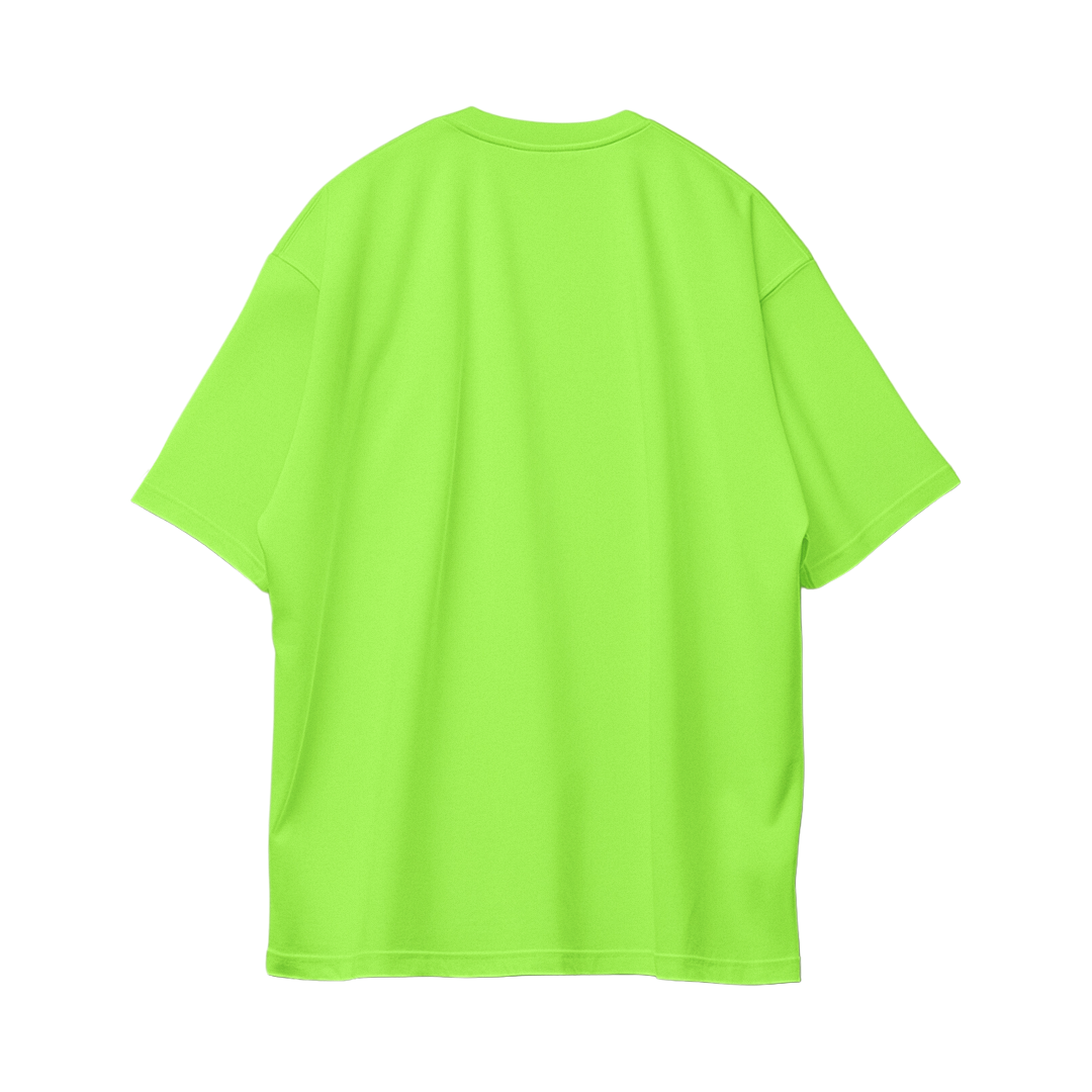 Basic Oversize Tees - Stabillo Green