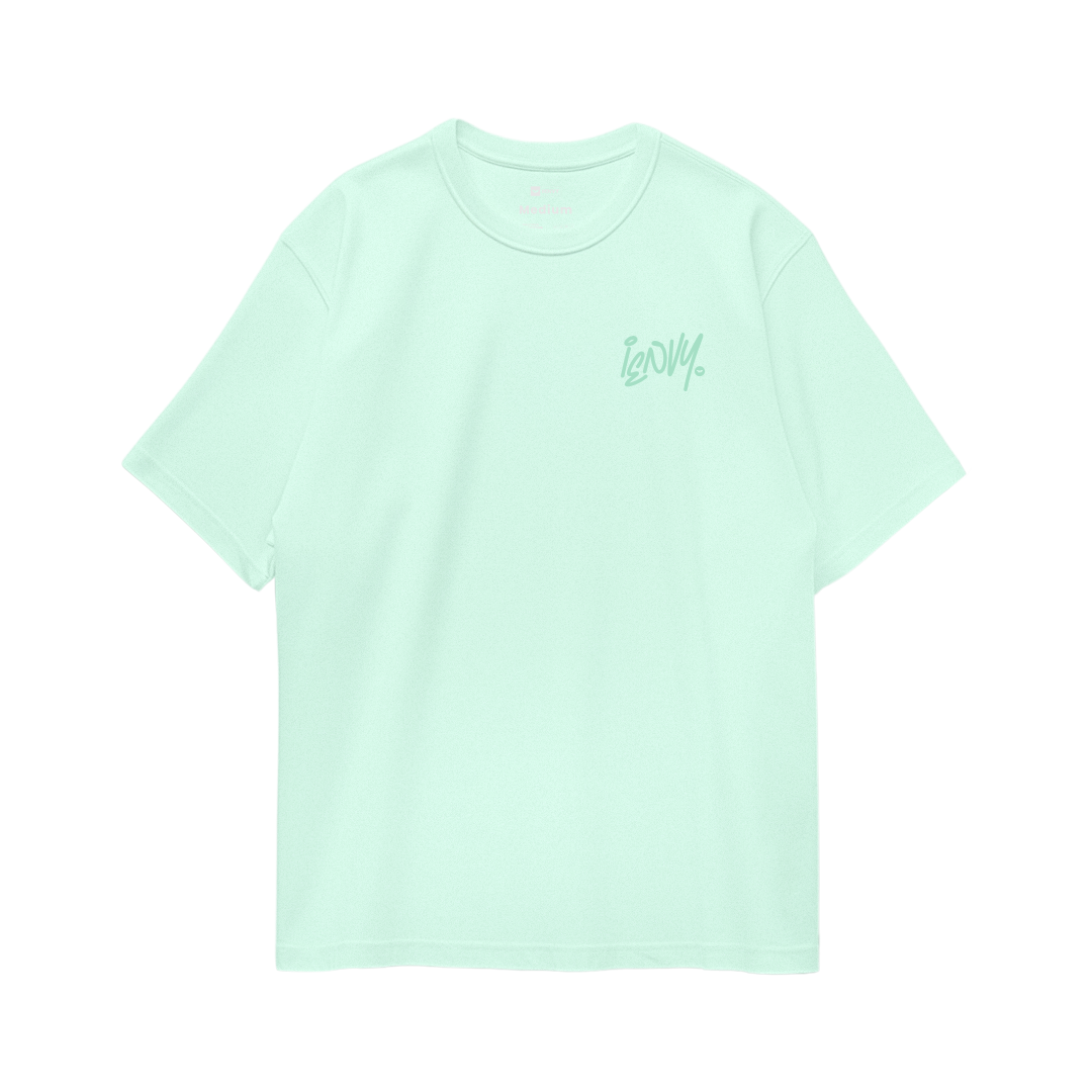 Sign Oversize Tees - Mint Green