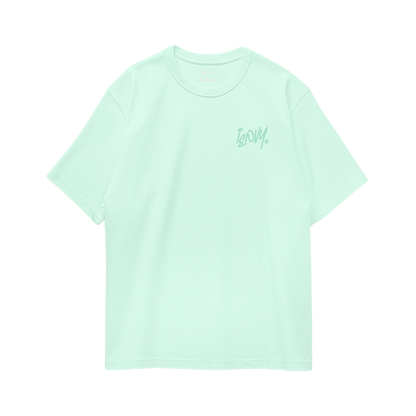 Sign Oversize Tees - Mint Green