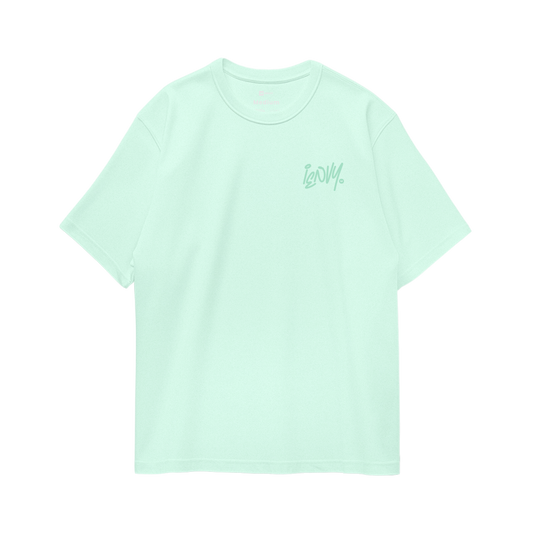 Sign Oversize Tees - Mint Green