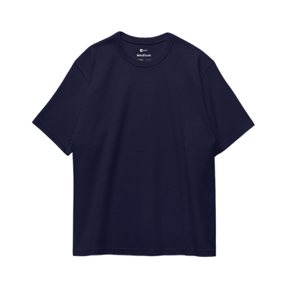 Basic Oversize Tees - Navy