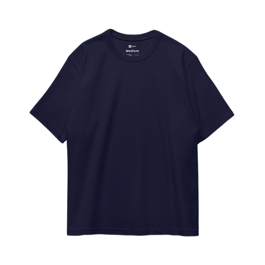 Basic Oversize Tees - Navy