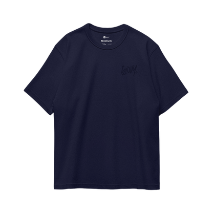 Sign Oversize Tees - Navy