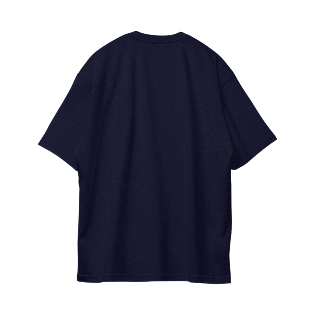 Basic Oversize Tees - Navy
