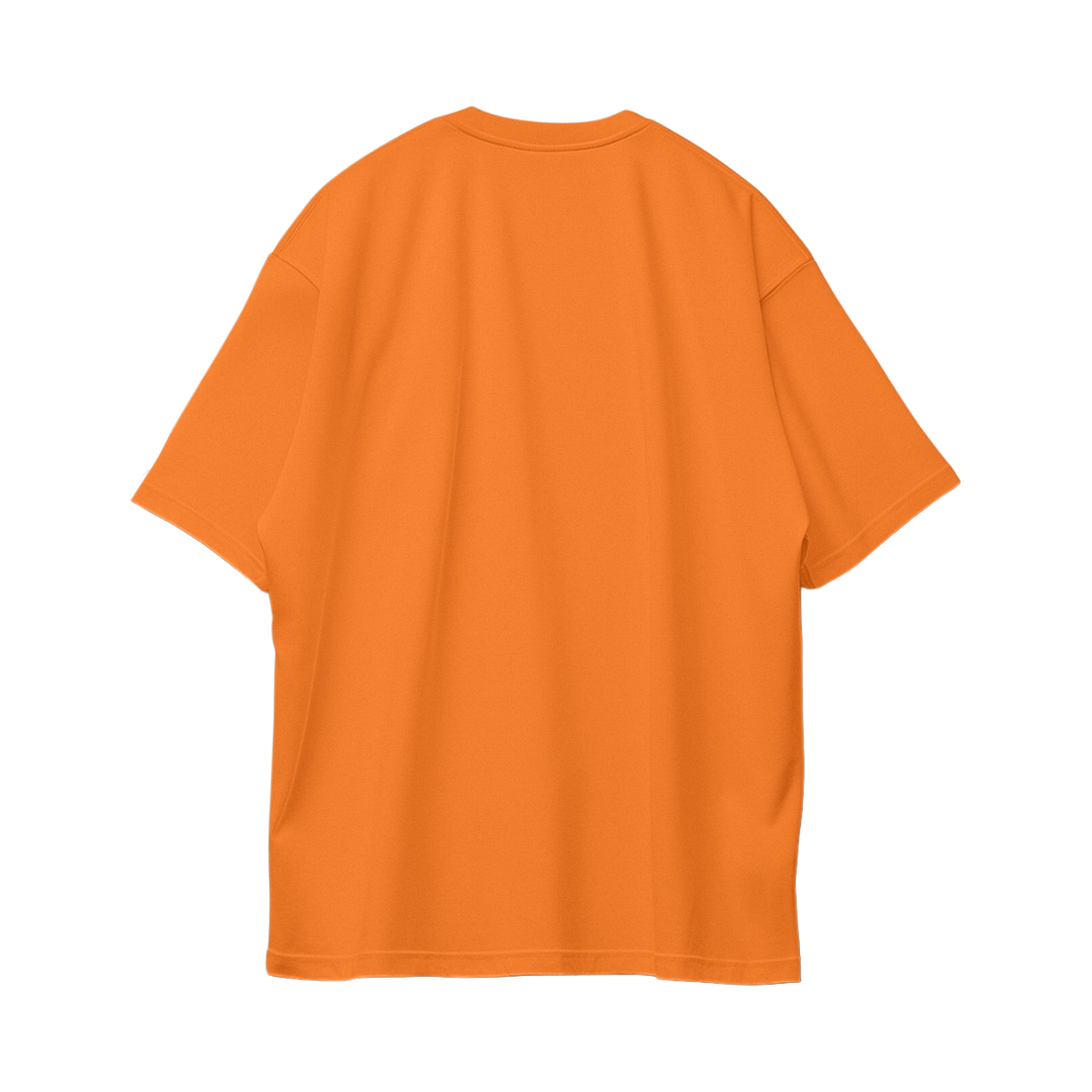 Basic Oversize Tees - Orange