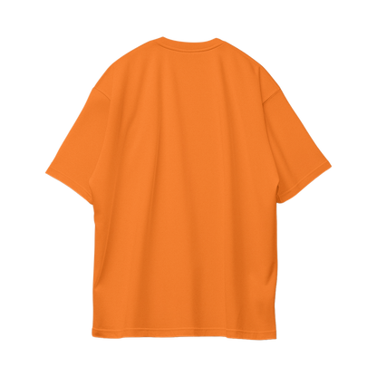 Basic Oversize Tees - Orange