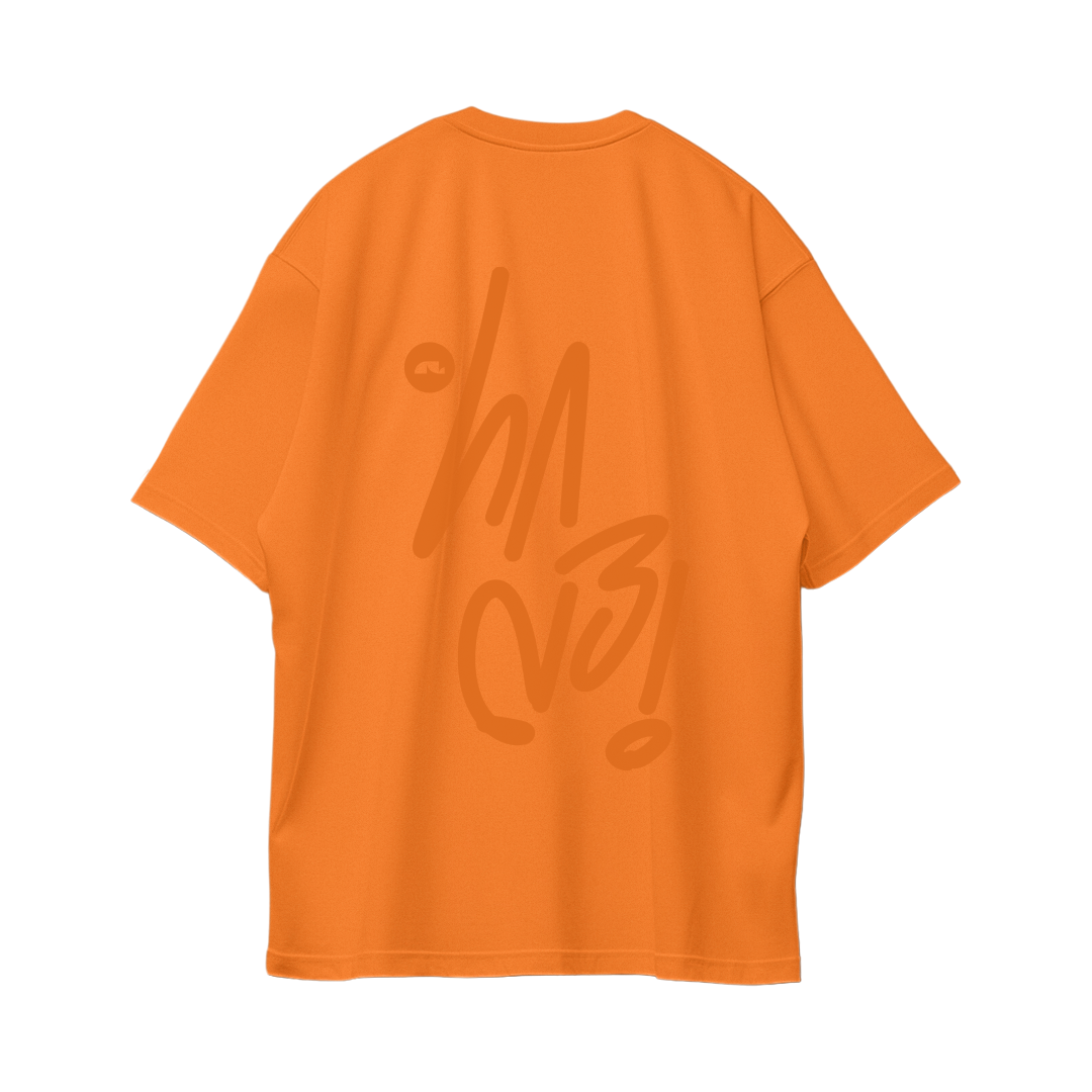 Sign Oversize Tees - Orange