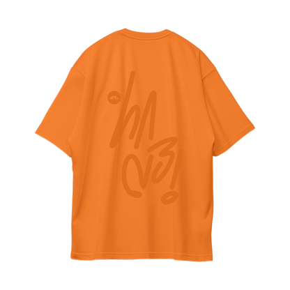 Sign Oversize Tees - Orange