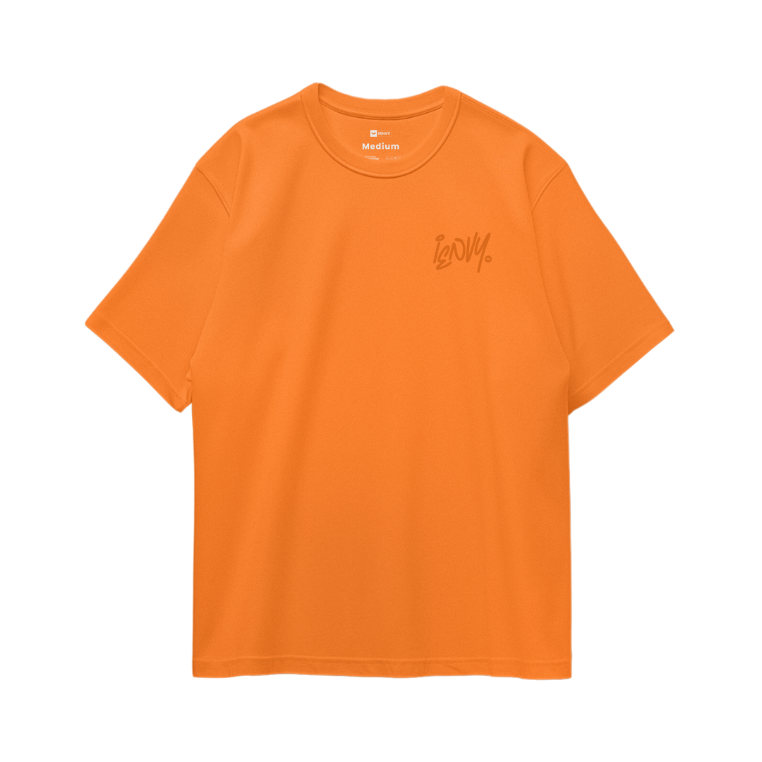 Sign Oversize Tees - Orange