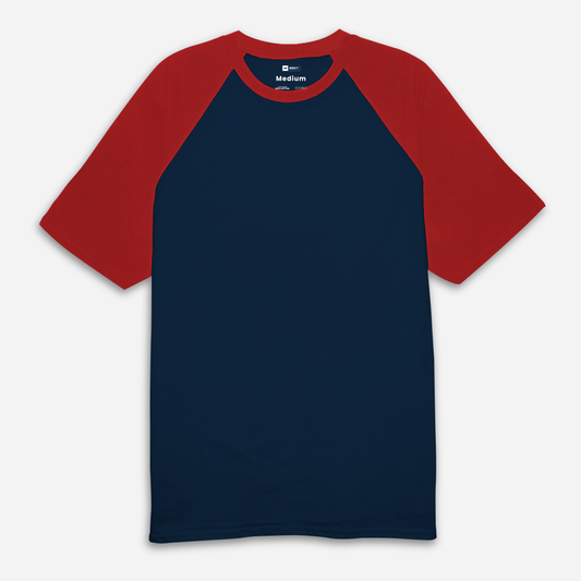 Reglan Tees - Navy Red