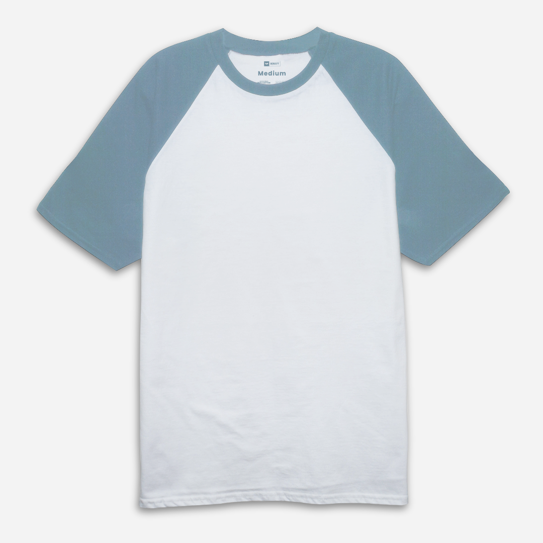 Reglan Tees - White Blue