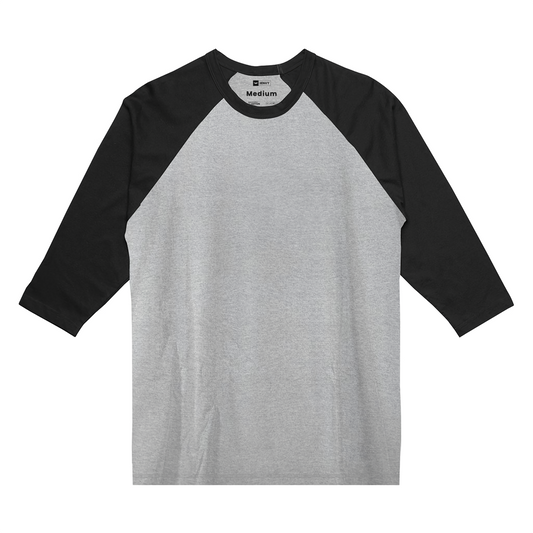 Reglan 3/4 Tees - Misty Black
