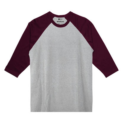 Reglan 3/4 Tees - Misty Maroon