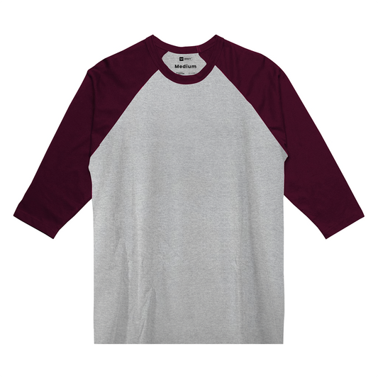 Reglan 3/4 Tees - Misty Maroon