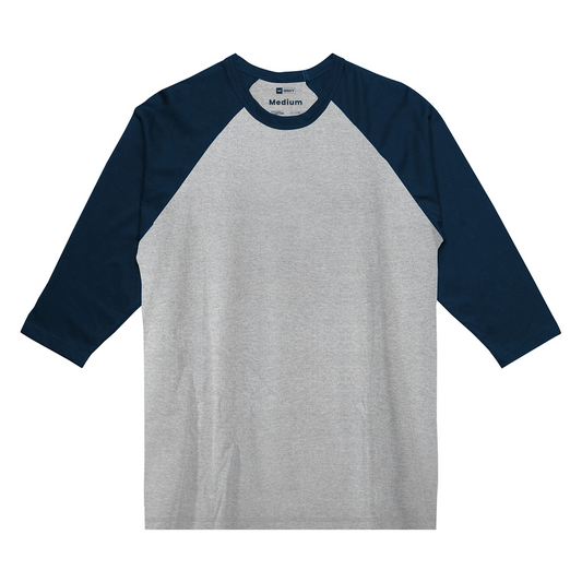 Reglan 3/4 Tees - Misty Navy