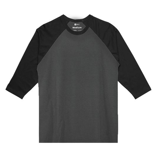 Reglan 3/4 Tees - Misty Black Black