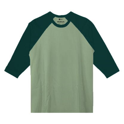 Reglan 3/4 Tees - Sage Dark Green