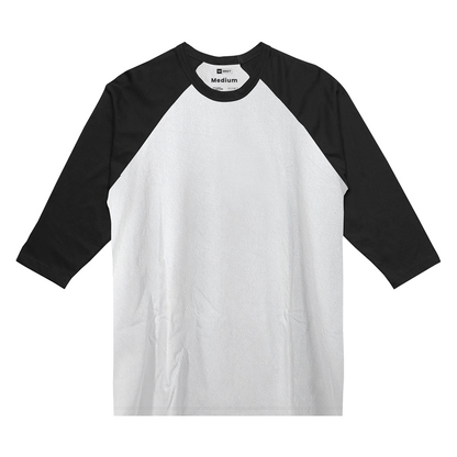 Reglan 3/4 Tees - White Black